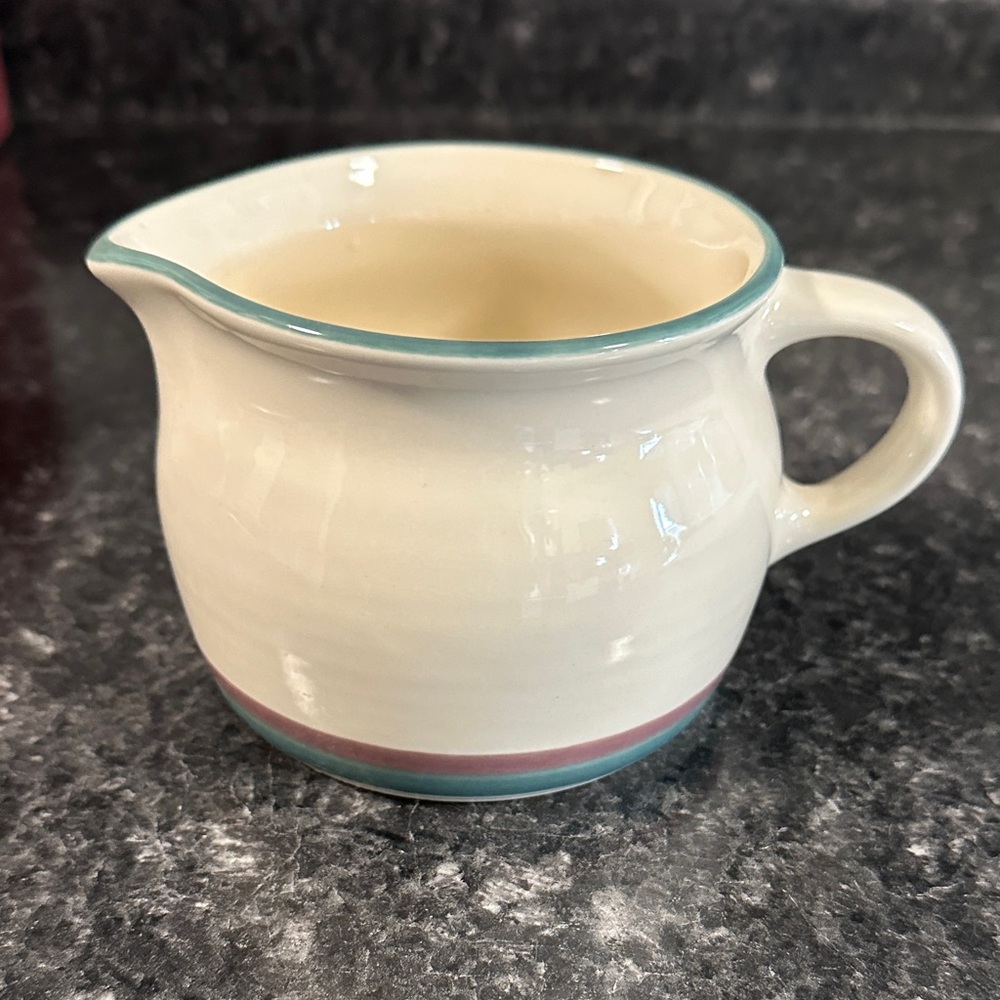 Pfaltzgraff Juniper Gravy Boat with Saucer and Box 1993 - Picture 6 of 13